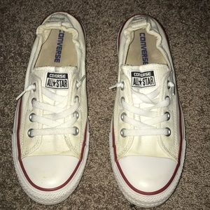 White slip-on Converse